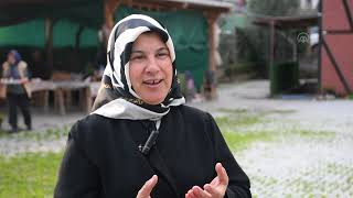 Bursa'da "Manda Evi" kadınların ekmek teknesi oldu