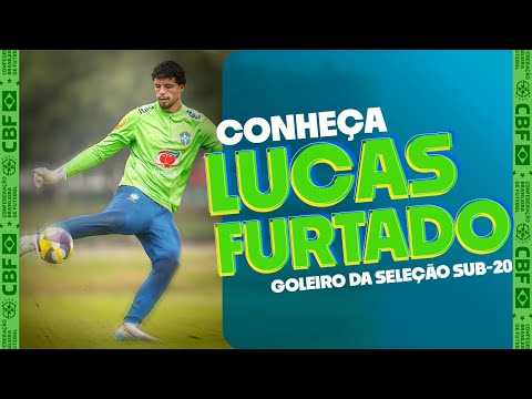 CONTATO COM PETR ČECH E PEGADOR DE PÊNALTIS: CONHEÇA LUCAS FURTADO, GOLEIRO DA SELEÇÃO SUB-20