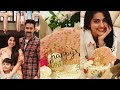 South Indian Actress Sneha Birthday Celebration With Family