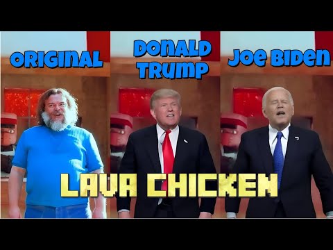 Steve’s Lava Chicken (ft. DONALD TRUMP & JOE BIDEN) | A Minecraft Movie