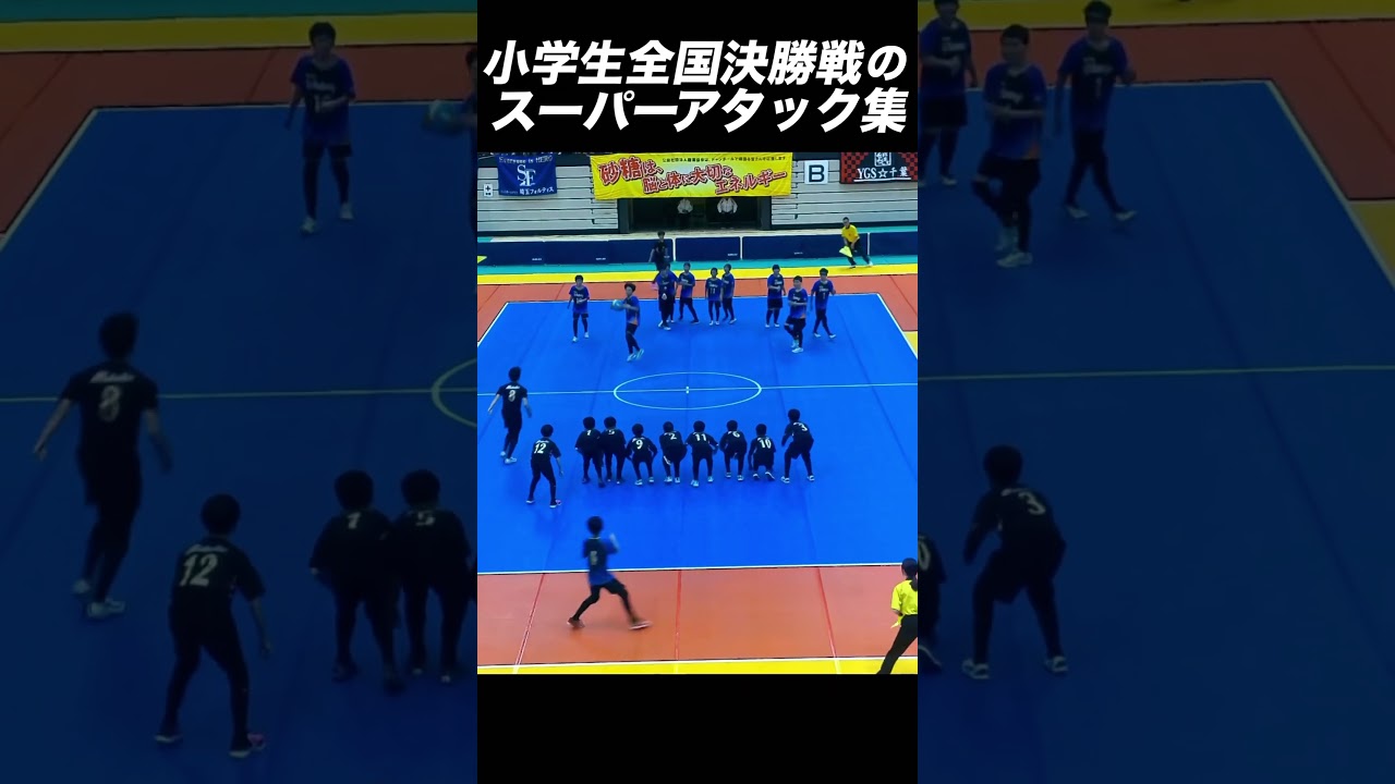 【ドッジボール】全国大会決勝戦が凄すぎる‼︎本当に小学生か⁉︎