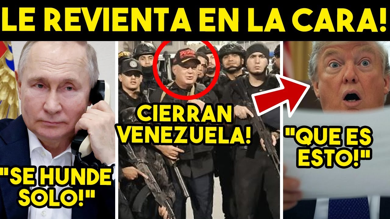 TRUMP HELADO! VENEZUELA CAMBIA LA JUGADA, 4MEN4Z4 PEGA A EU. CHINA SALE AL QUITE. HOY