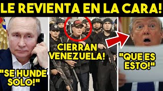 TRUMP HELADO! VENEZUELA CAMBIA LA JUGADA, 4MEN4Z4 PEGA A EU. CHINA SALE AL QUITE. HOY