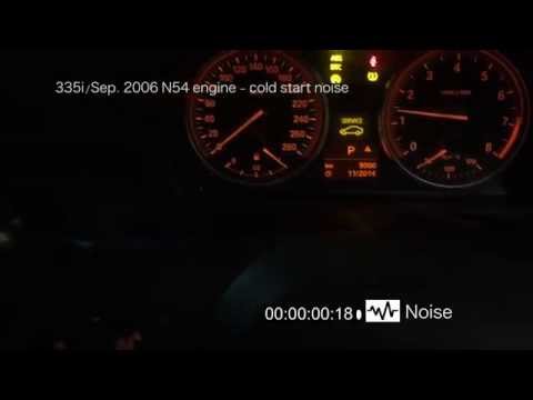Knocking / Crackling / Ticking / Rattle noise BMW E90 N54 335i on cold