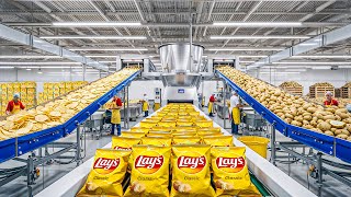 How Lay's Potato Chips Are Made In Factory