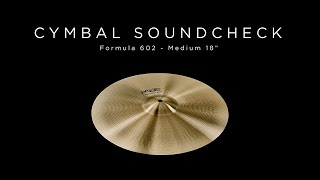 Video thumbnail for PAISTE CYMBAL SOUNDCHECK - Formula 602 Medium 18" by Paiste Cymbals