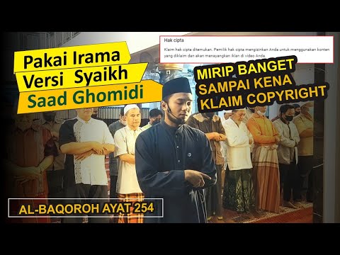 Makmum jadi betah, ketika Baca Juz 3 dengan irama jiharkah versi Syaikh Saad Ghomidi