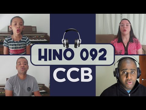 HINO CCB 92 - O santo Evangelho 🎤 @rebecamarinho1405