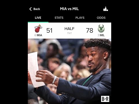 BUCKS ARE DESTROYING MIAMI IN GAME 2 Bryn Forbes went off for 19 PTS & 5 3PM in the 1st half.