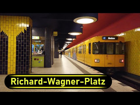 U-Bahn Station Richard-Wagner-Platz - Berlin 🇩🇪 - Walkthrough 🚶