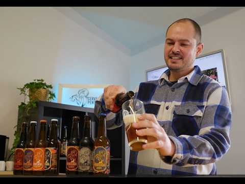 Vídeo da maré cheia sobre a Cerveja Penteada