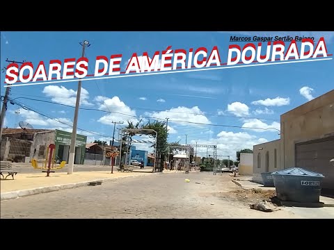 DISTRITO DE SOARES DE AMÉRICA DOURADA - BA. EM UM DIA MOVIMENTADO / REGIÃO DE IRECÊ.