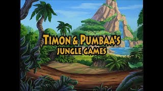 Timon & Pumbaas Jungle Games: Full Gameplay/Wa