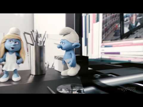 Thumbnail of the video: The Smurfs- Building and Lighting a CG Smurf