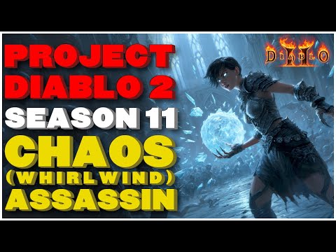 Project Diablo 2 Season 11- Whirlwind Assassin Build Guide! Blast Through All Mapping Content!