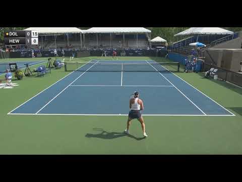 Dalayna Hewitt [WC] - Caroline Dolehide [1] | W60 Lexington, KY 2023 Round of 32