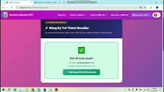 Cách Kiếm Tiền MMO 2026: Làm Reseller Sở Hữu Website Riêng & Thu Nhập Thụ Động