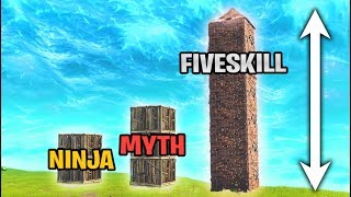 NINJA vs MYTH vs FASTEST BUILDER EVER - Fortnite Battle Royale Build Fights