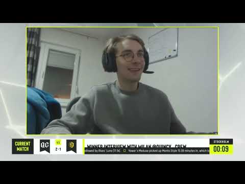 Interview Winner witch Milan Quincy Crew VS Black N Yellow - DPC NA 2021/22 Tour 1: Division I