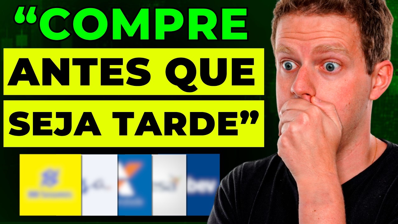 5 AÇÕES PARA APOSENTADORIA (É assim que eu escolho)