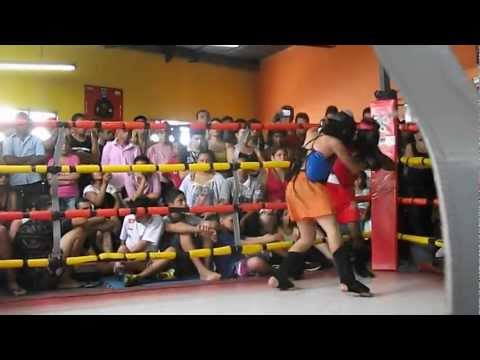 gabriel souza na primeira luta muay thai