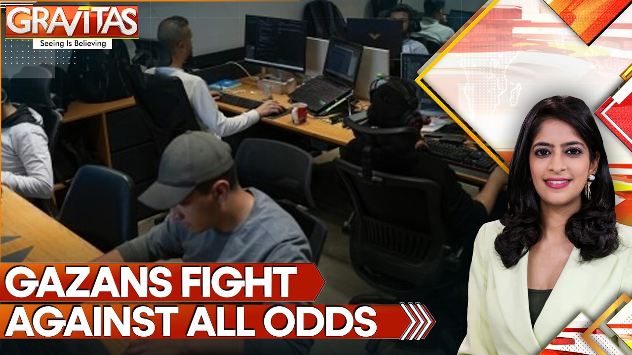 WiFi & Willpower: Gaza's Online Workers Push Through Adversity | GRAVITAS