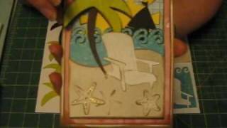 preview picture of video 'The Perfect Vacation Spot  ~ Handmade Cards by Jeannie Phillips ~ How to Video'