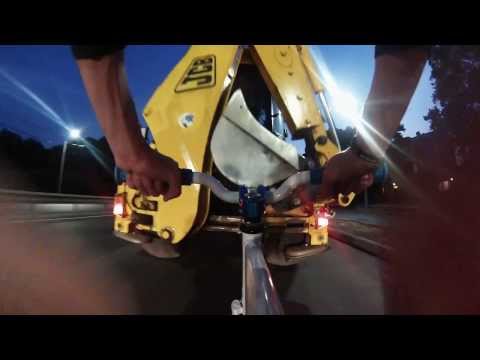 Fixed gear crash in latvia