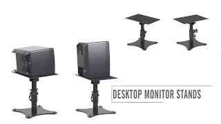 Video thumbnail for Desktop Monitor Stands | SMS4500 by On-Stage