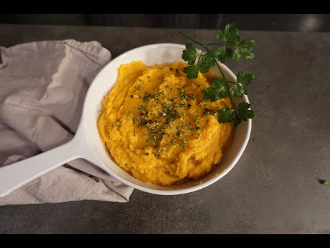 Sweet Potato and Cauliflower Mash (Vegan)