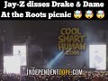 Jay Z Disses Drake DameAt The Roots Picnic