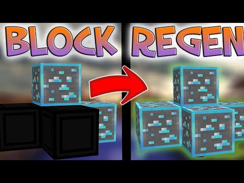Block Regen Plugin | Minecraft Plugins