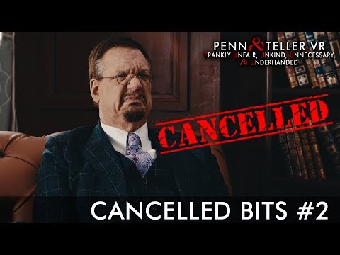 Penn & Teller VR: F U, U, U, & U - Launch Trailer | "Cancelled Bits" #2 thumbnail