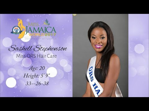 Miss Jamaica World 2017 Contestant #1  Sashell Stephenson