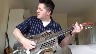 Video thumbnail for Slide on my 1931 National Style 1 Tricone (roundneck) by snakehips81