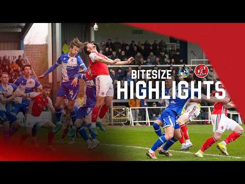 FC Bristol Rovers 1-0 FC Fleetwood Town