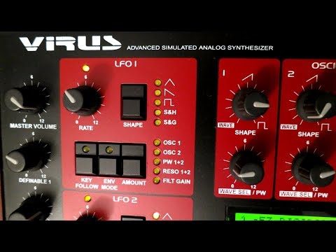 Best Ambient Synth Shootout #74: Access Virus A - Song 3