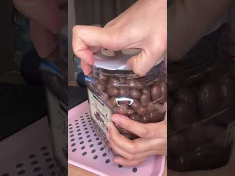 Almond Milk Chocolate ❤️ #kirkland #almondmilk #asmr #asmrsounds #asmrvideo #youtubeshorts