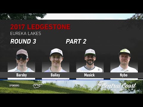 2017 Ledgestone Insurance Open Round 3 Part 2 (Barsby, Bailey, Musick, Nybo)
