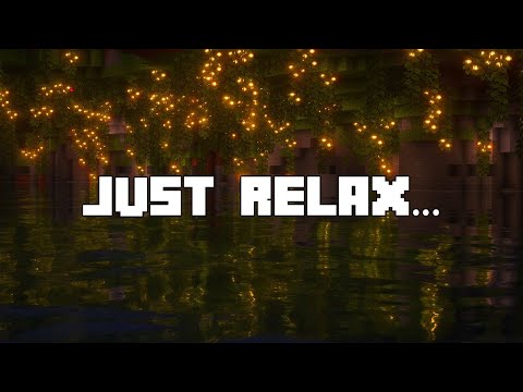 fall asleep without worries… (minecraft music w/ water sounds)