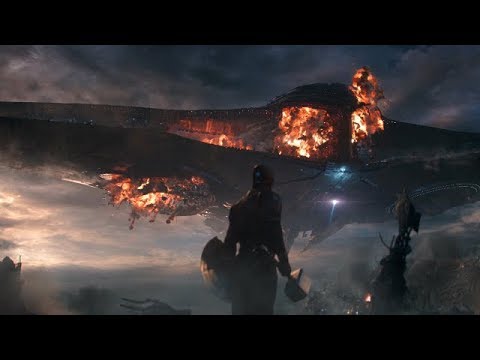 Captain Marvel Entrance | Avengers: Endgame [Open Matte/IMAX HD]