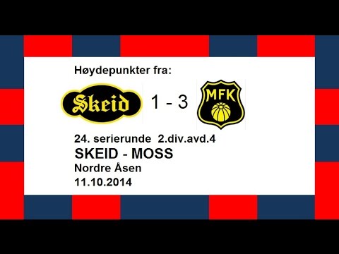 Høydepunkter fra Skeid - Moss 11.10.2014