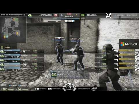 SK Gaming vs OpTic Gaming - Semi-Final - Map 2 - IBP Invite Fall 2016 (CS:GO)