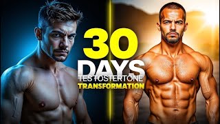 ???? I Boosted My Testosterone NATURALLY in 30 Days – ???? Real Results ????⚡