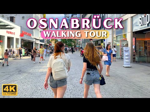 Entdecken Sie Osnabrück, Deutschland 🇩🇪 | Virtuelle Tour | Rundgang in 4K