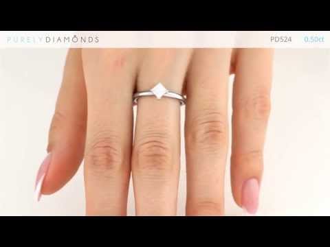 Diamond Ring PD524: 0.50ct - Purely Diamonds