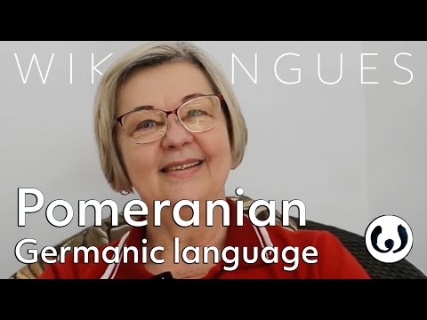 The East Pomeranian language, casually spoken | Lilia Jonat speaking Pomeranian | Wikitongues