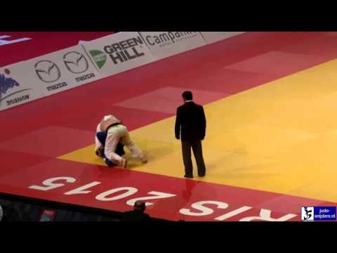 Judo 2015 Grand Slam Paris: Liparteliani (GEO) - Iddir (FRA) [-90kg] final