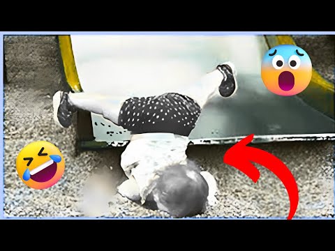 Funny Babies Playing Slide Fails | Cute Baby Videos Compilation