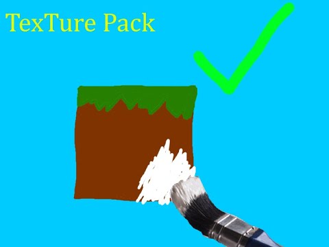 Tutorial how to create your OWN MINECRAFT RESOURCE PACK